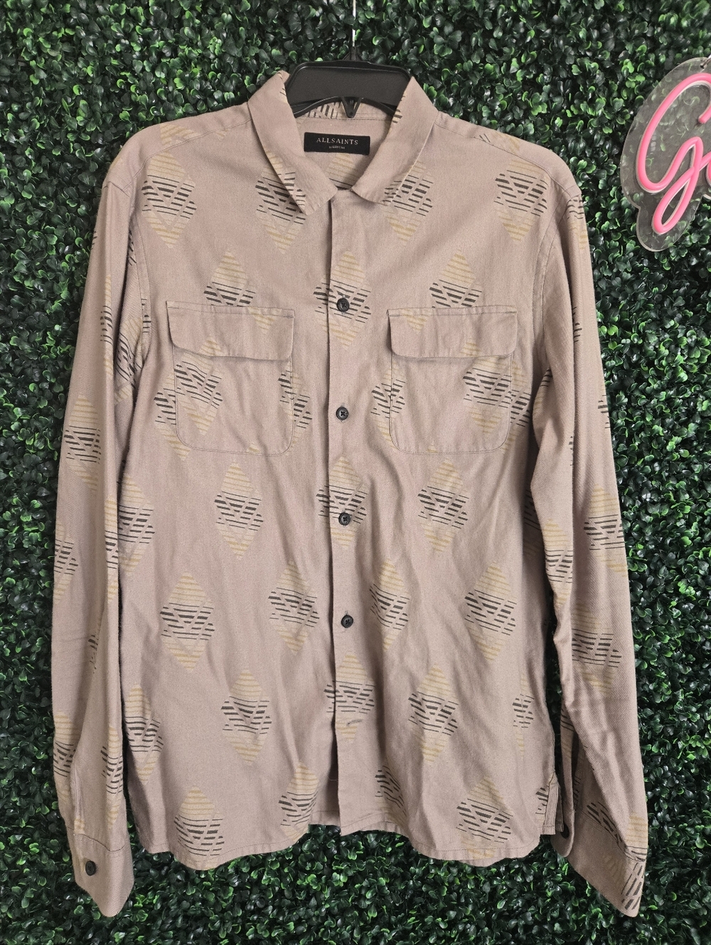 Allsaints Flannel soft shirt Medium All Saints